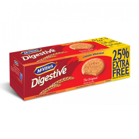 MCVITIES UK DIGESTIVE 500GM